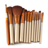 12Pcs Pro Kabuki Makeup Brushes Set Foundation Powder Eyeshadow Blending Brush