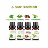 Aromatherapy Essential Oils 100% Natural Pure Essential Oil Fragrances 10ml US