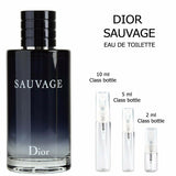 Dior Sauvage sample EDT Cologne  2ml 5ml 10ml Decant Travel Spray 100% Authentic